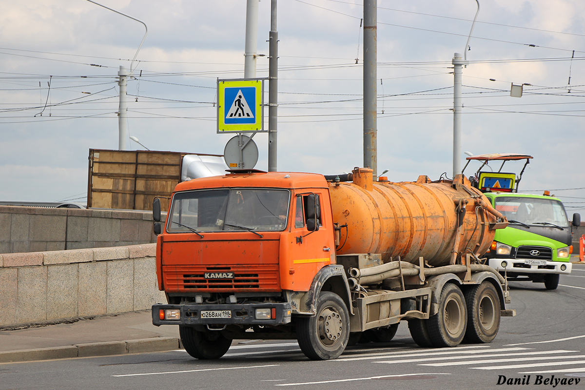 Санкт-Петербург, № О 268 АН 198 — КамАЗ-53215-15 [53215R]