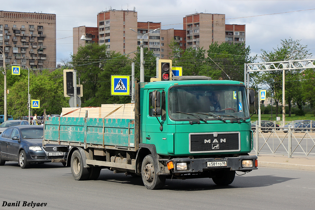 Санкт-Петербург, № Х 581 ТО 98 — MAN M90 (общая модель)