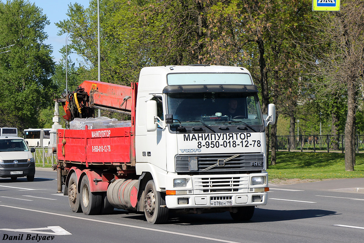 Санкт-Петербург, № К 078 ЕН 198 — Volvo ('1993) FH12.420