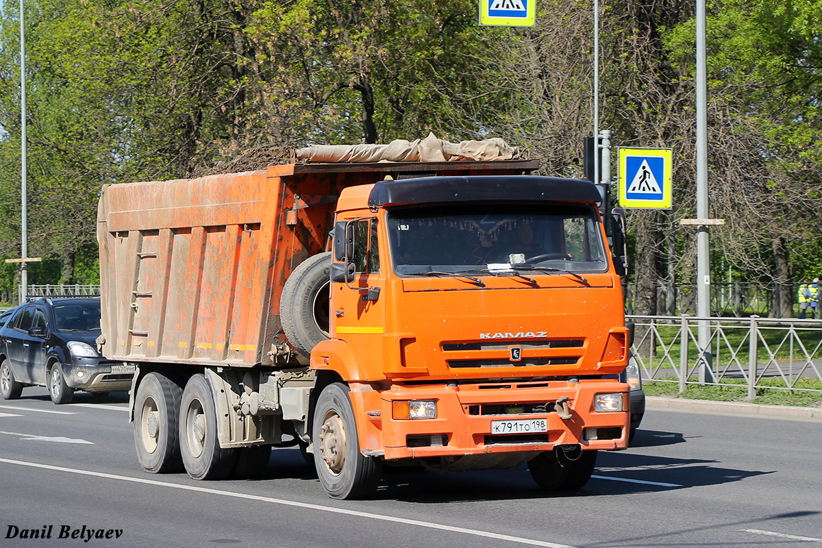 Санкт-Петербург, № К 791 ТО 198 — КамАЗ-6520-63