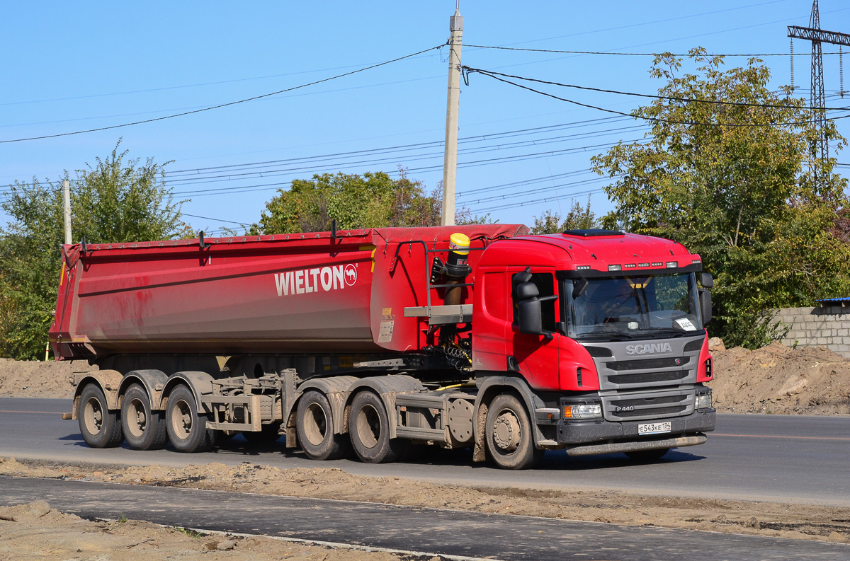 Волгоградская область, № Е 543 КЕ 134 — Scania ('2011) P440