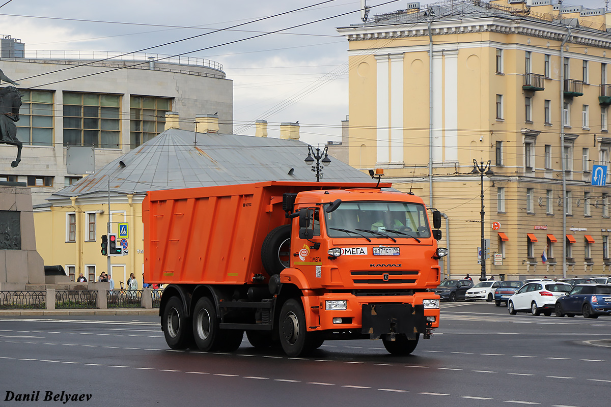 Санкт-Петербург, № Н 171 ЕТ 198 — КамАЗ-6520-B5