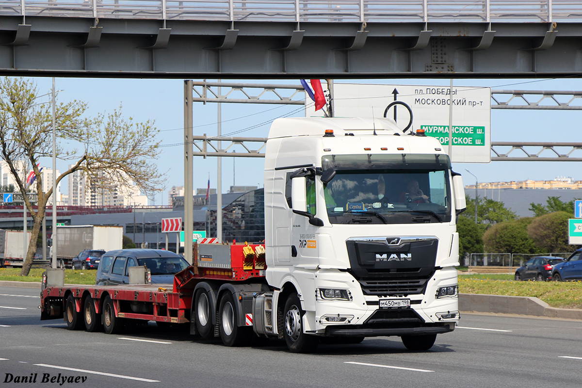 Санкт-Петербург, № М 450 МВ 198 — MAN TGX ('2020) (Общая модель)