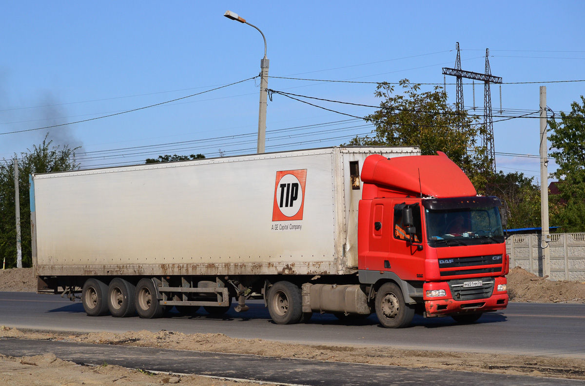 Волгоградская область, № М 651 ММ 34 — DAF CF85 FT