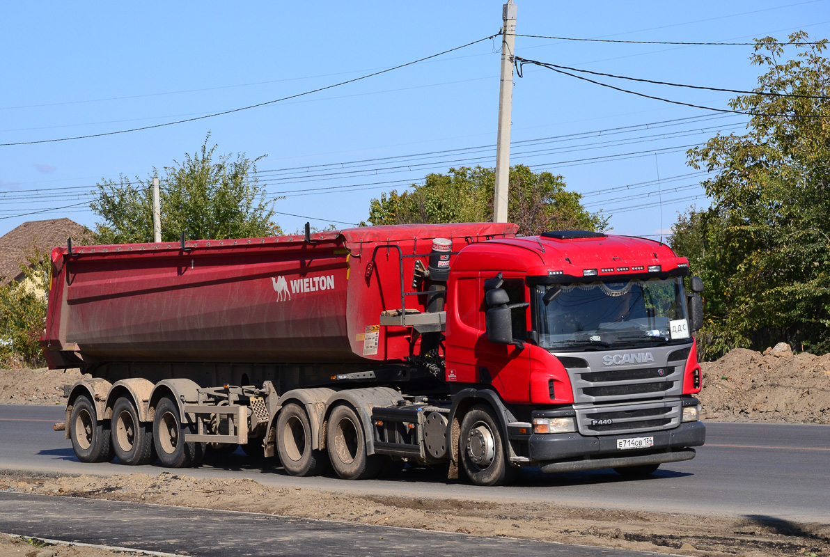 Волгоградская область, № Е 714 ОВ 134 — Scania ('2011) P440