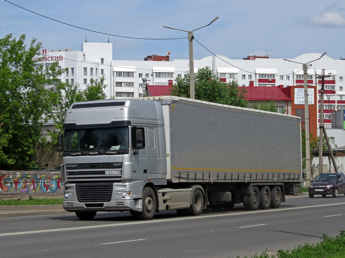 Кировская область, № Р 760 ХН 150 — DAF XF95 FT