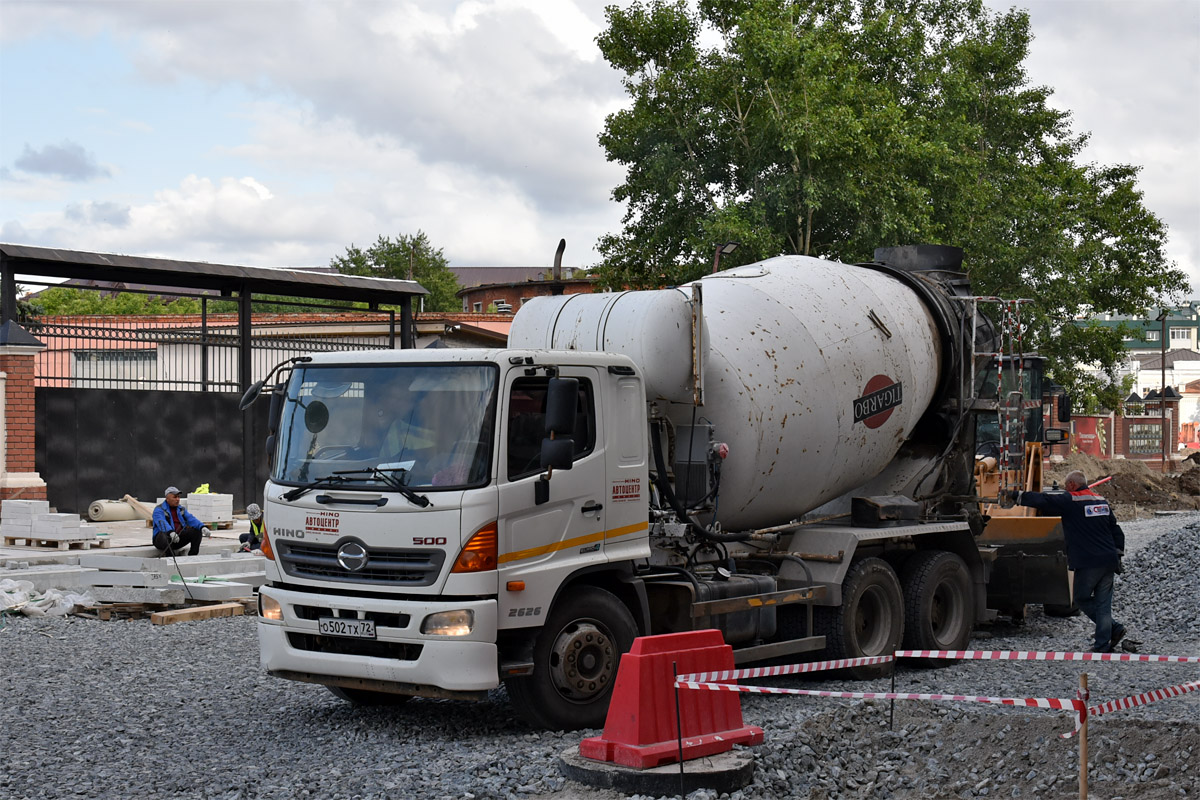 Тюменская область, № О 502 ТХ 72 — Hino 500