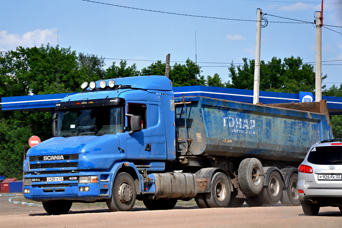 Алтайский край, № О 428 ТЕ 22 — Scania ('1996) T-Series 124G