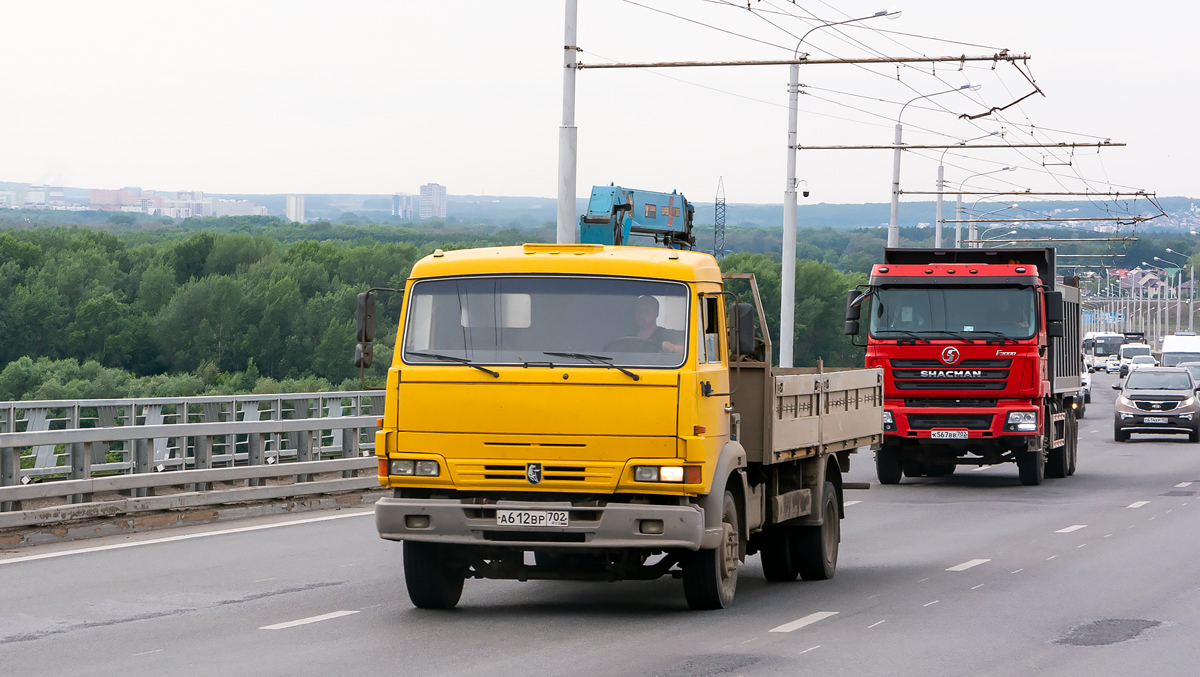 Башкортостан, № А 612 ВР 702 — КамАЗ-4308 [430800]