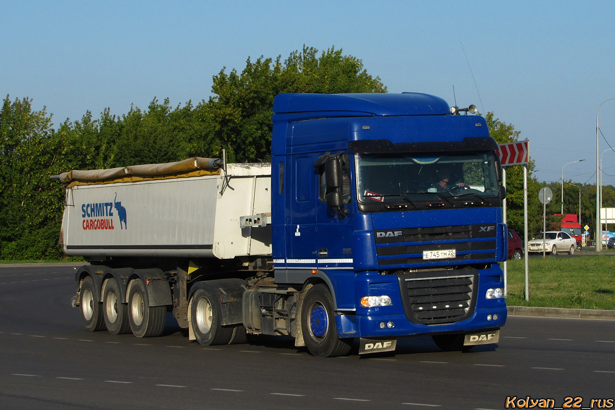 Алтайский край, № Е 745 ТМ 22 — DAF XF105 FT