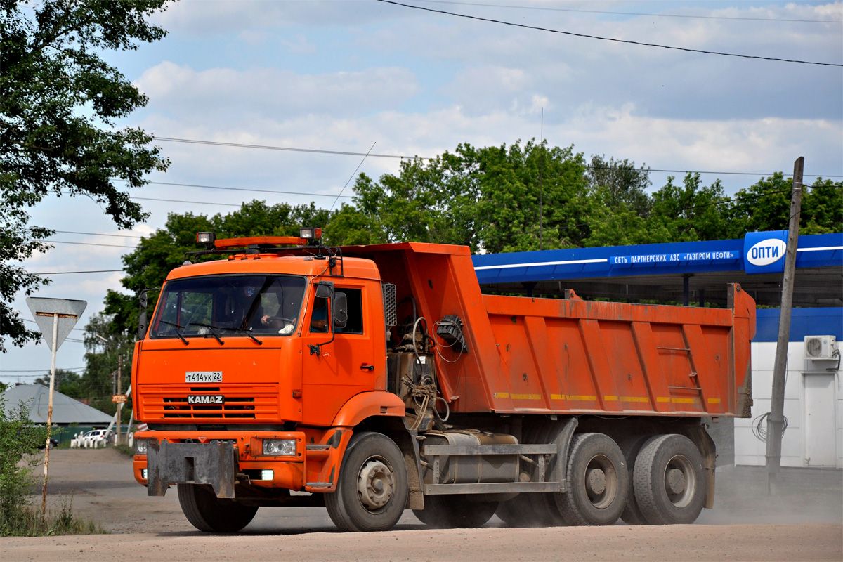 Алтайский край, № Т 414 УК 22 — КамАЗ-6520-06 [65200F]