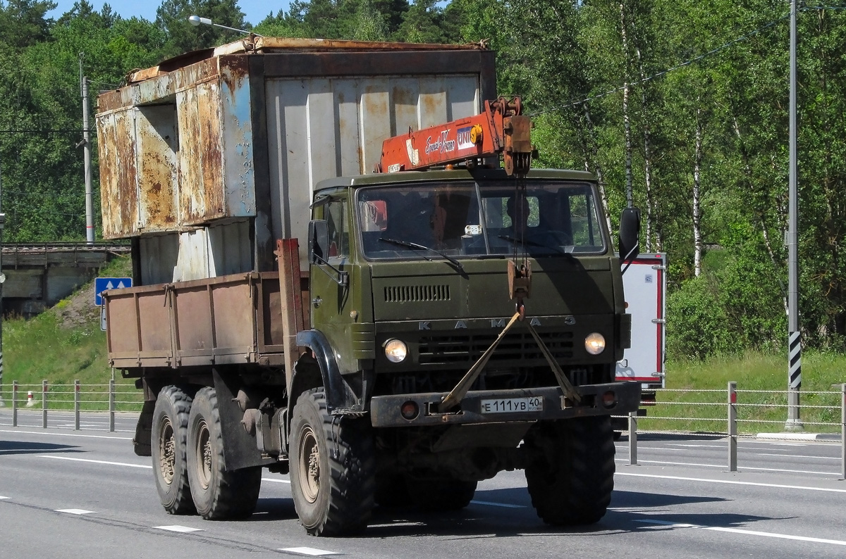 Калужская область, № Е 111 УВ 40 — КамАЗ-43101