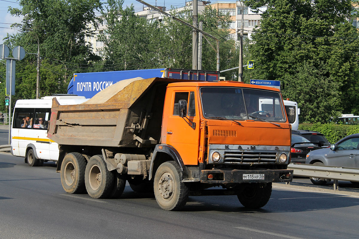 Московская область, № М 115 НР 50 — КамАЗ-55111 [551110]