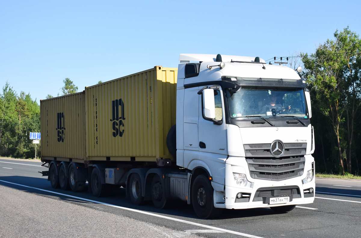 Санкт-Петербург, № М 637 АН 198 — Mercedes-Benz Actros ('2011) 2551