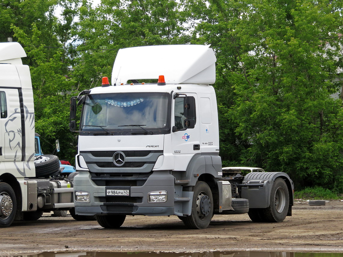 Кировская область, № Р 984 РН 43 — Mercedes-Benz Axor 1836