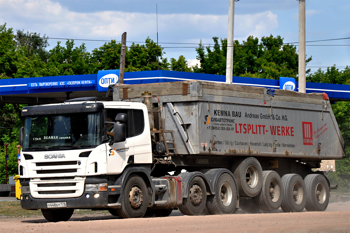 Алтайский край, № У 448 ВУ 178 — Scania ('1996) P114L