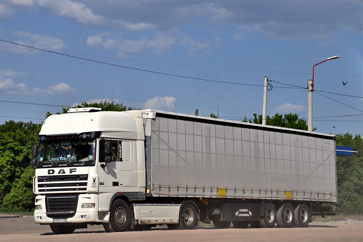 Алтайский край, № Е 505 УО 22 — DAF XF105 FT