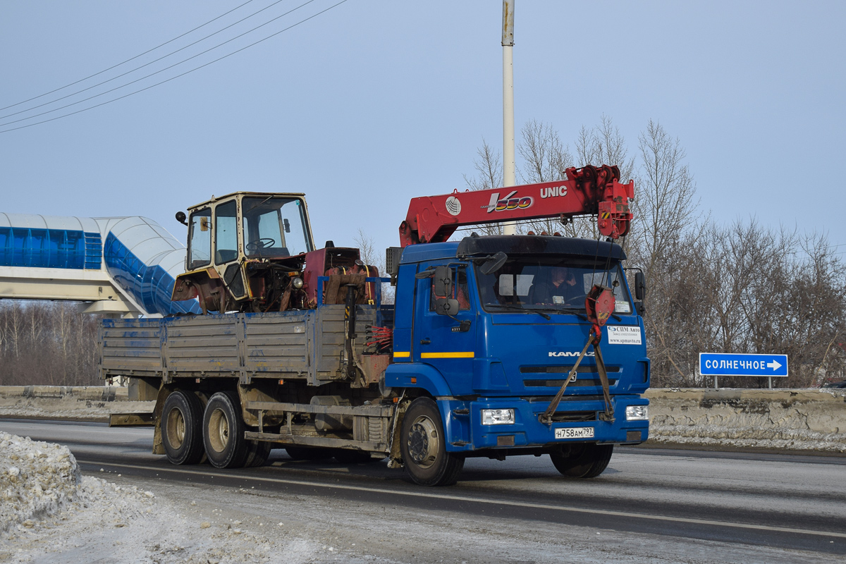 Алтайский край, № Н 758 АМ 797 — КамАЗ-65117-50