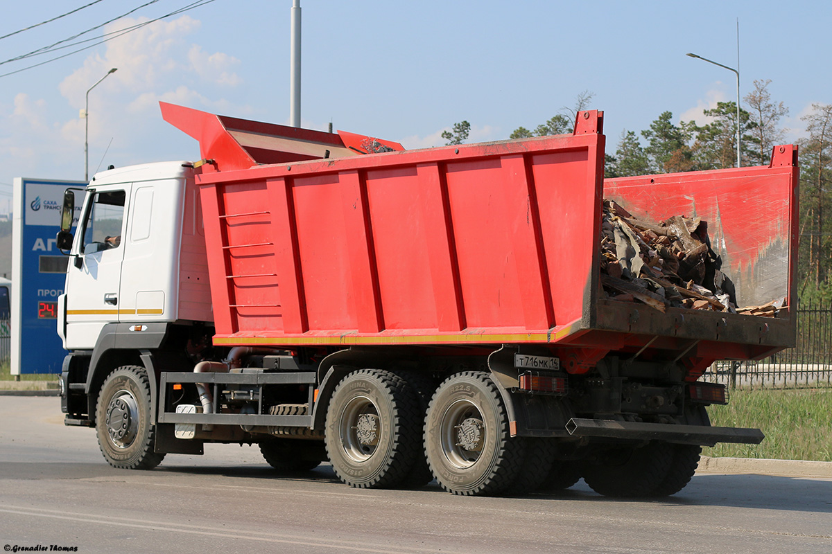 Саха (Якутия), № Т 716 МК 14 — МАЗ-6501C9