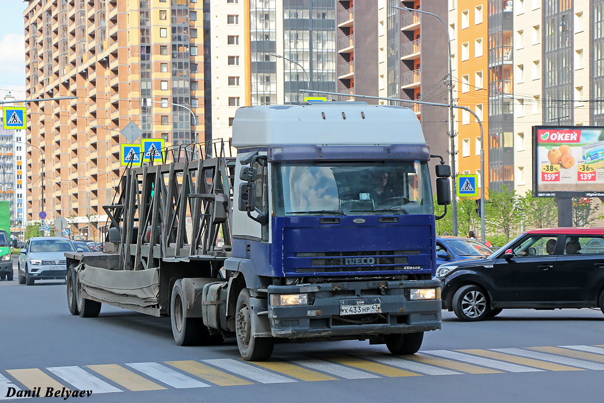 Ленинградская область, № Х 433 НР 47 — IVECO EuroTech