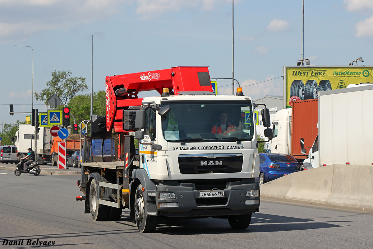 Санкт-Петербург, № А 668 АО 198 — MAN TGM (общая модель)