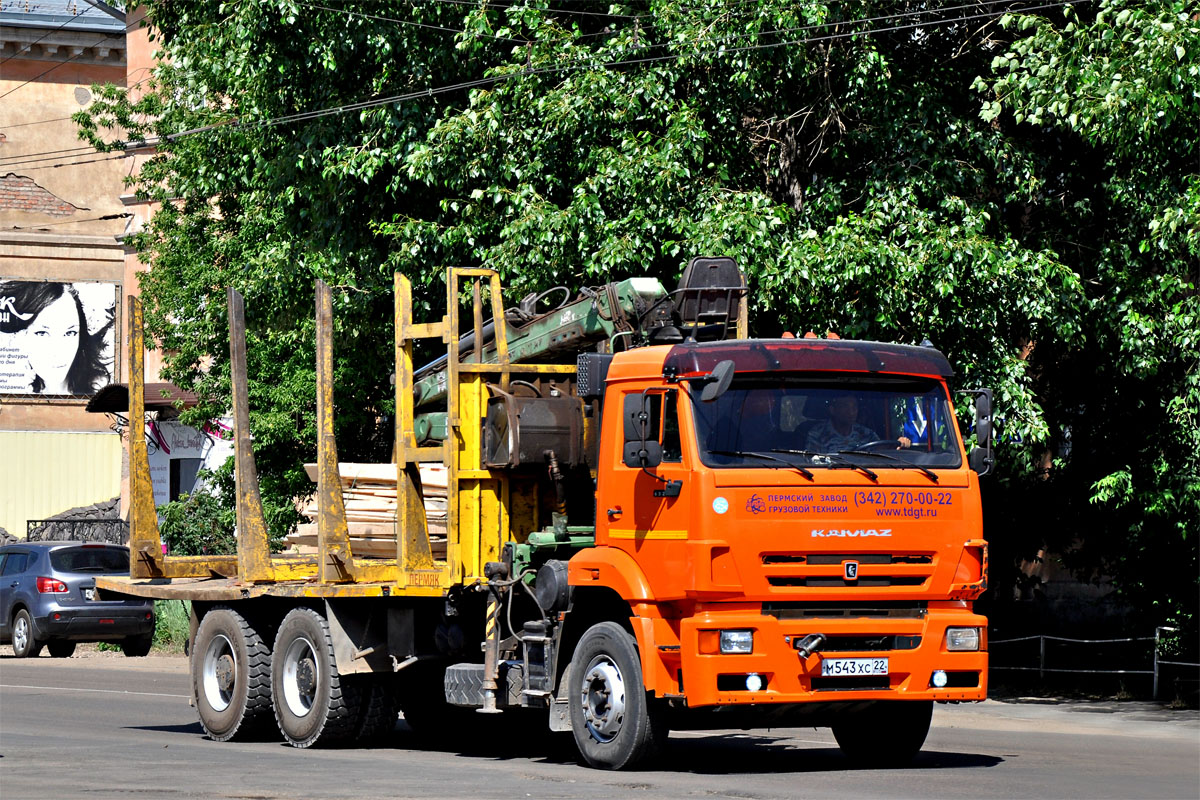 Алтайский край, № М 543 ХС 22 — КамАЗ-6520 (общая модель)