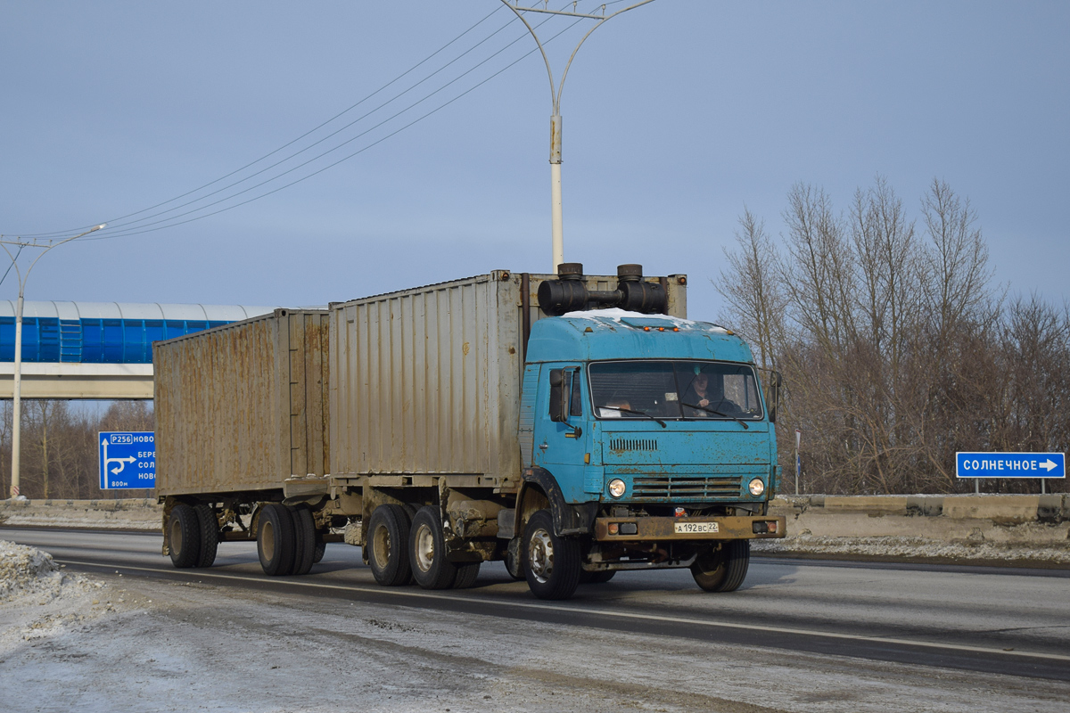 Алтайский край, № А 192 ВС 22 — КамАЗ-5320