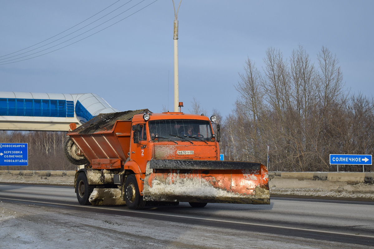 Алтайский край, № Н 670 ТУ 22 — КамАЗ-53605-62