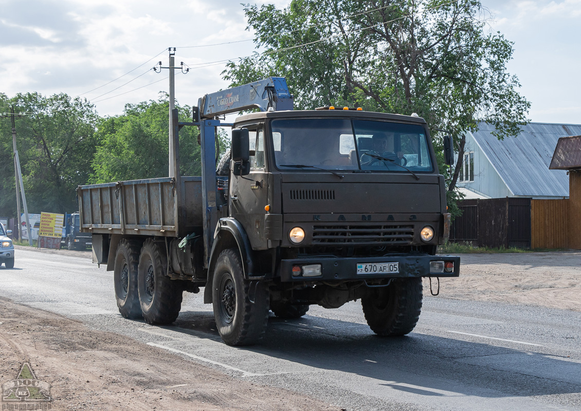 Алматинская область, № 670 AF 05 — КамАЗ-43106