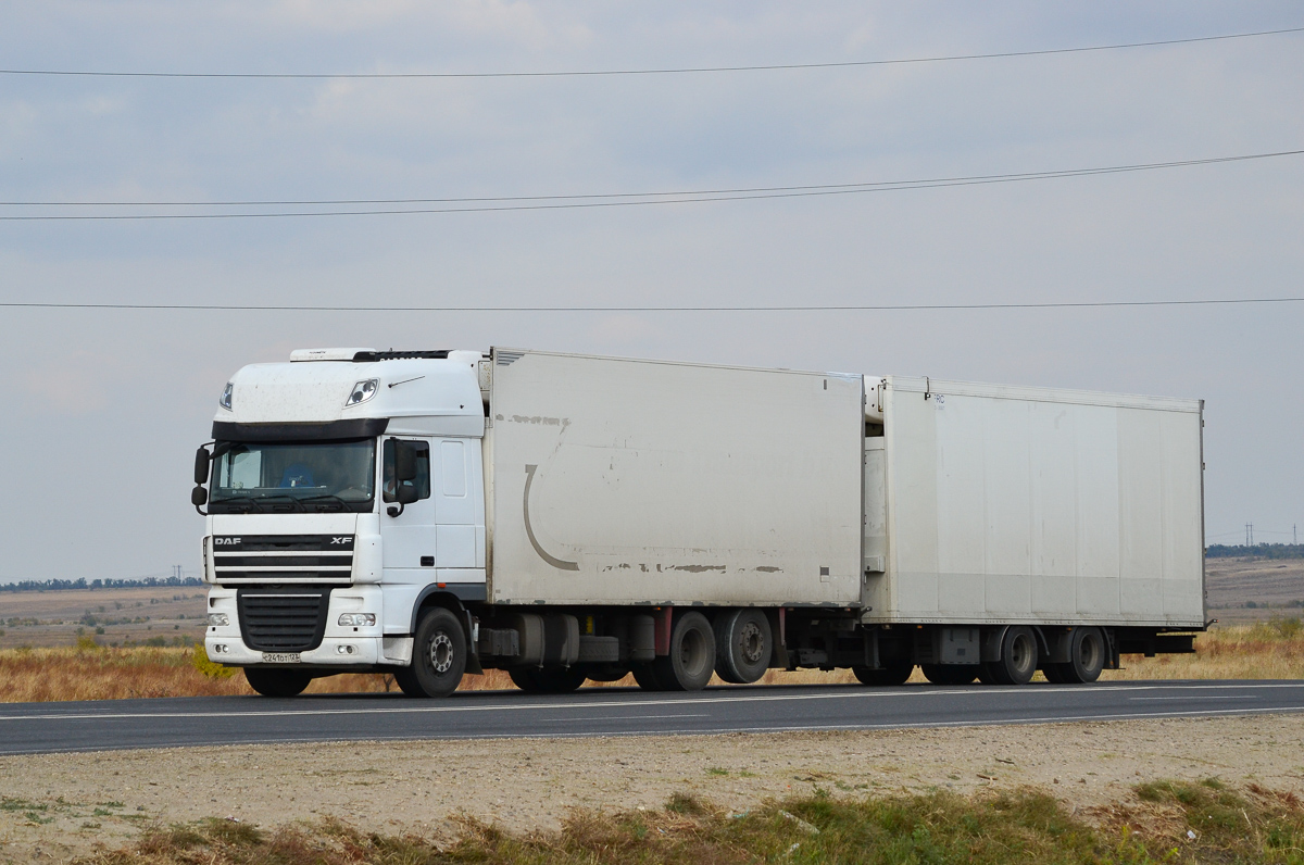 Волгоградская область, № С 241 ОТ 123 — DAF XF105 FAR