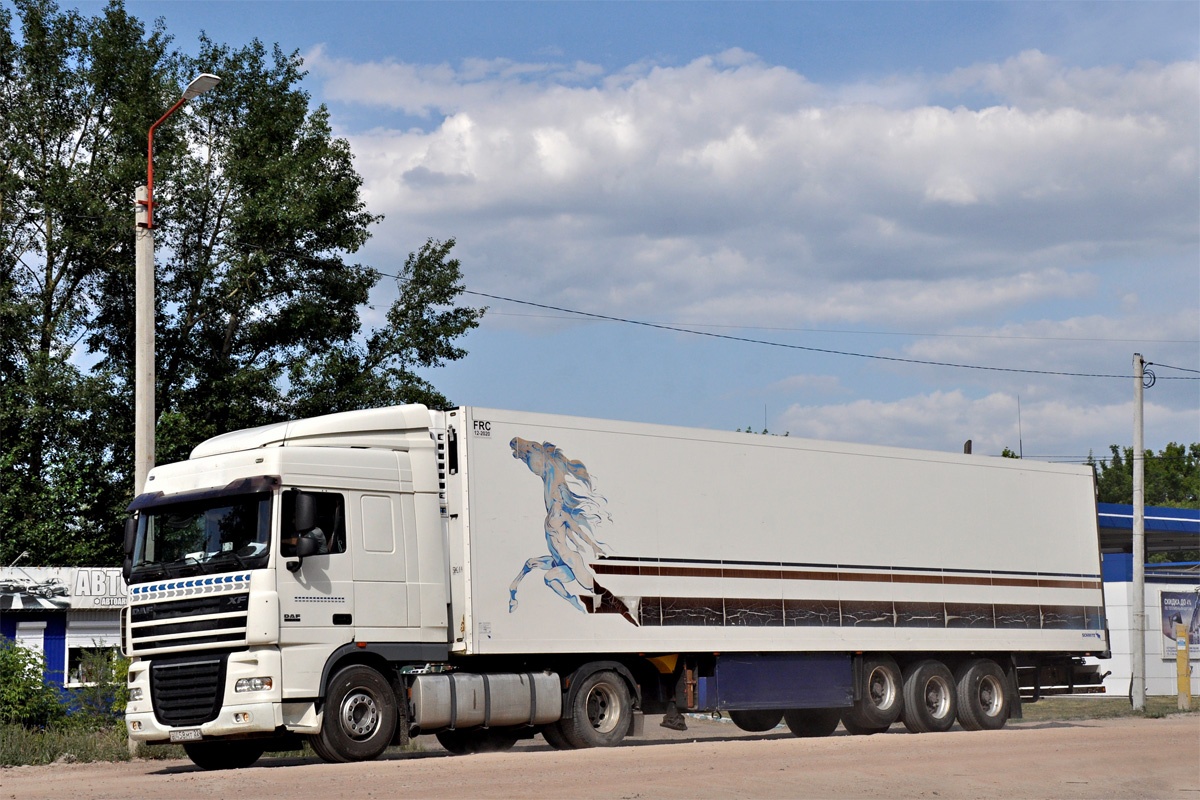 Алтайский край, № В 458 МТ 22 — DAF XF105 FT