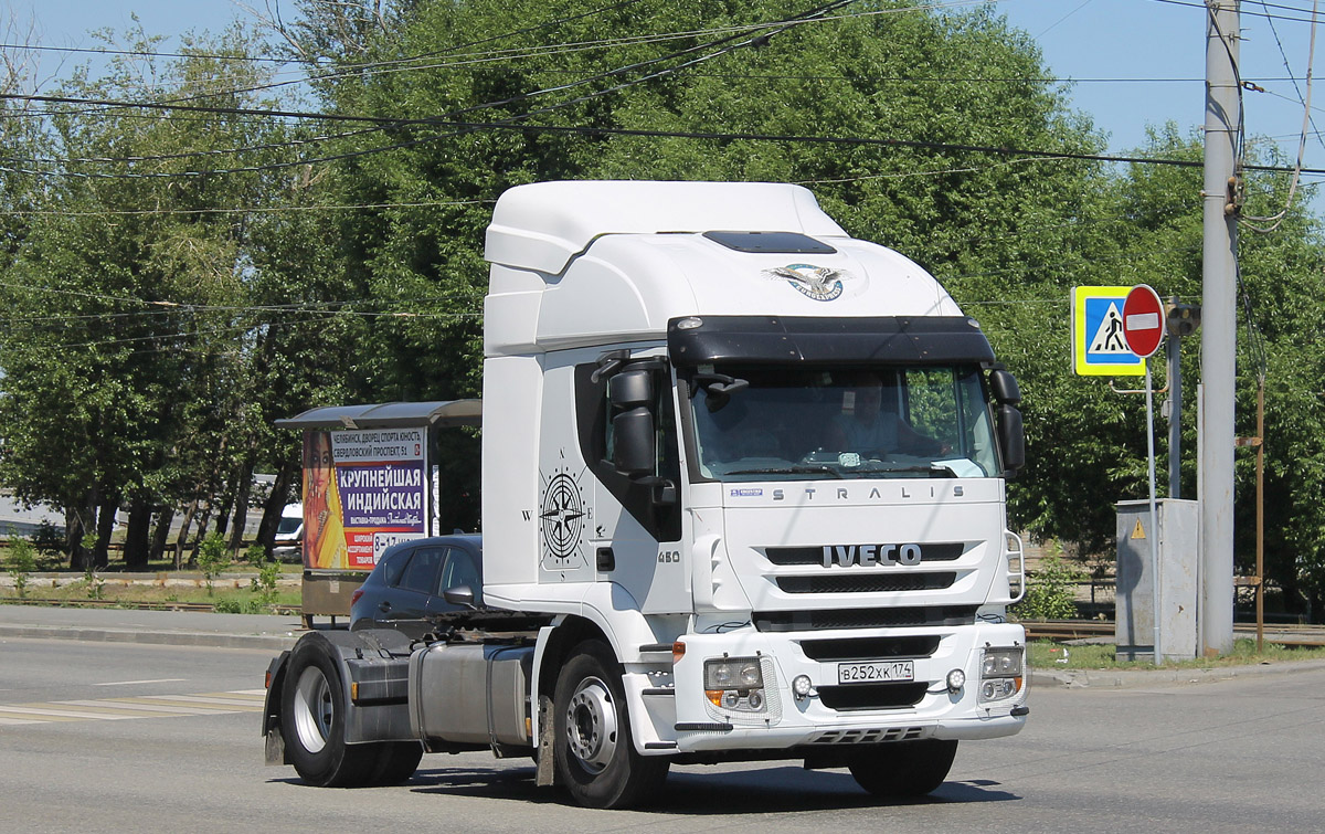 Челябинская область, № В 252 ХК 174 — IVECO Stralis ('2007)