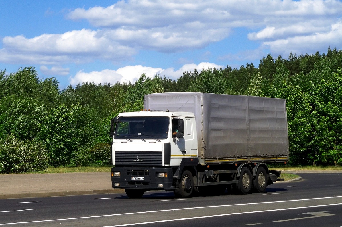 Витебская область, № АК 1662-2 — МАЗ-6312 (общая модель)