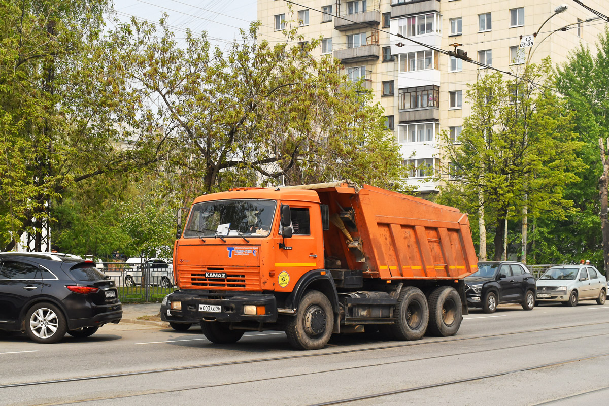 Свердловская область, № Н 003 АК 96 — КамАЗ-65115 [651150]