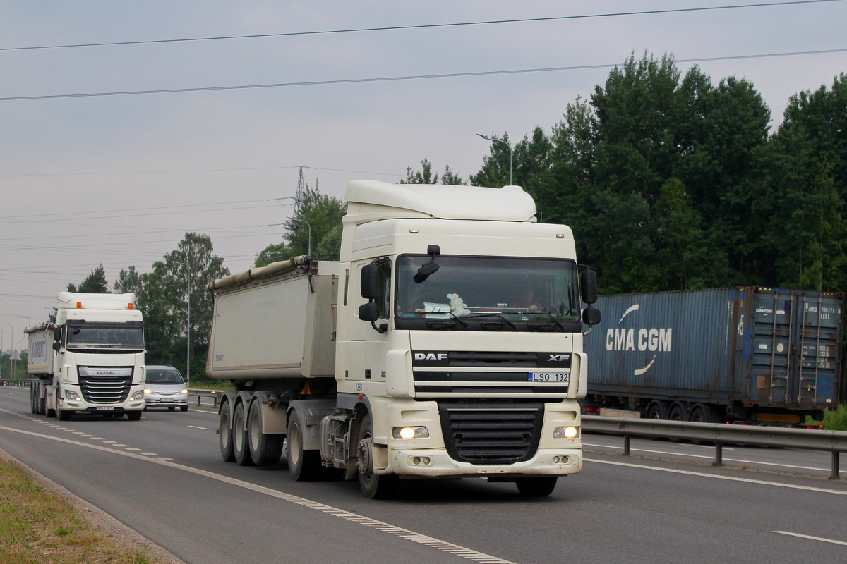 Литва, № LSO 132 — DAF XF105 FT