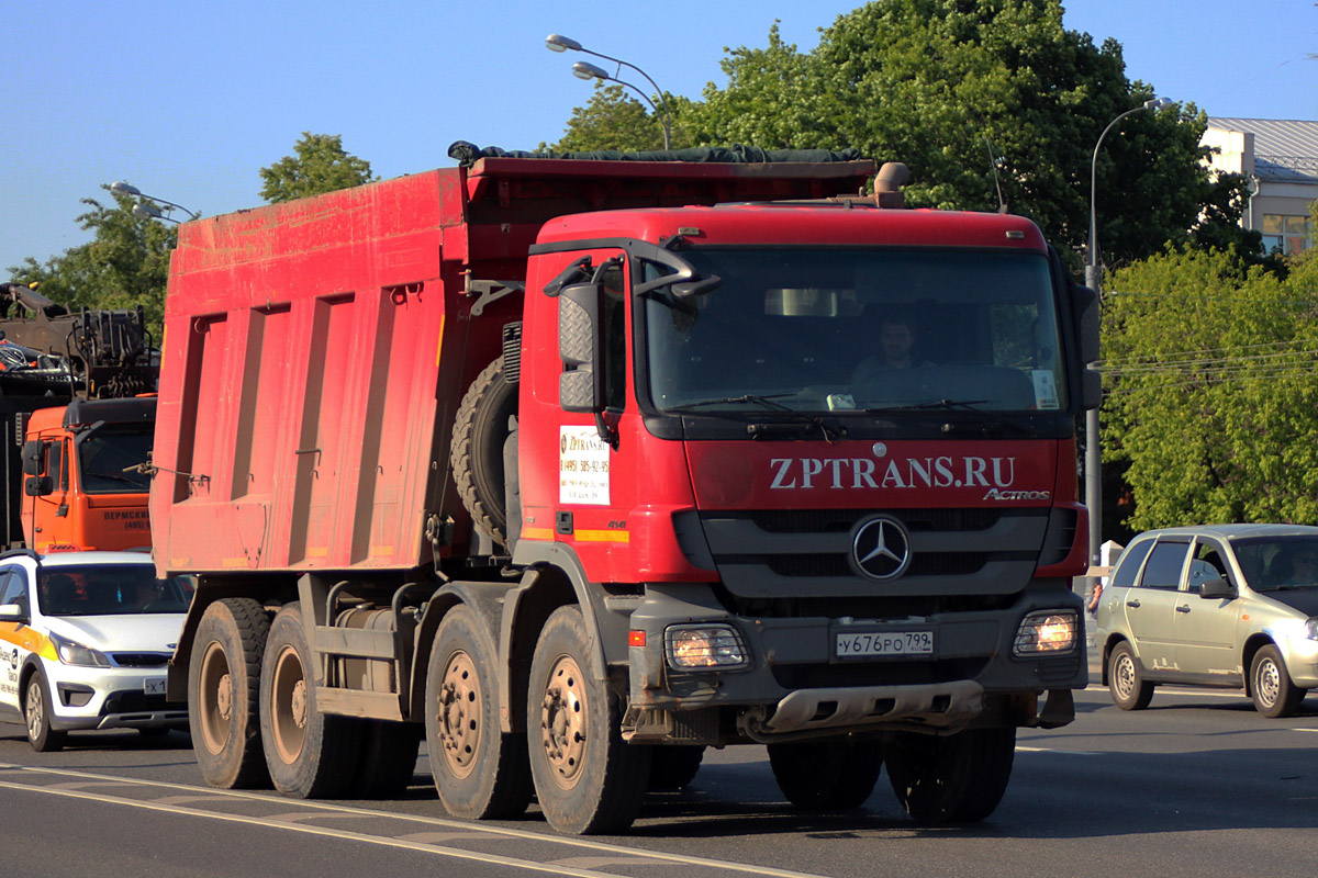 Москва, № У 676 РО 799 — Mercedes-Benz Actros '09 4141 [Z9M]