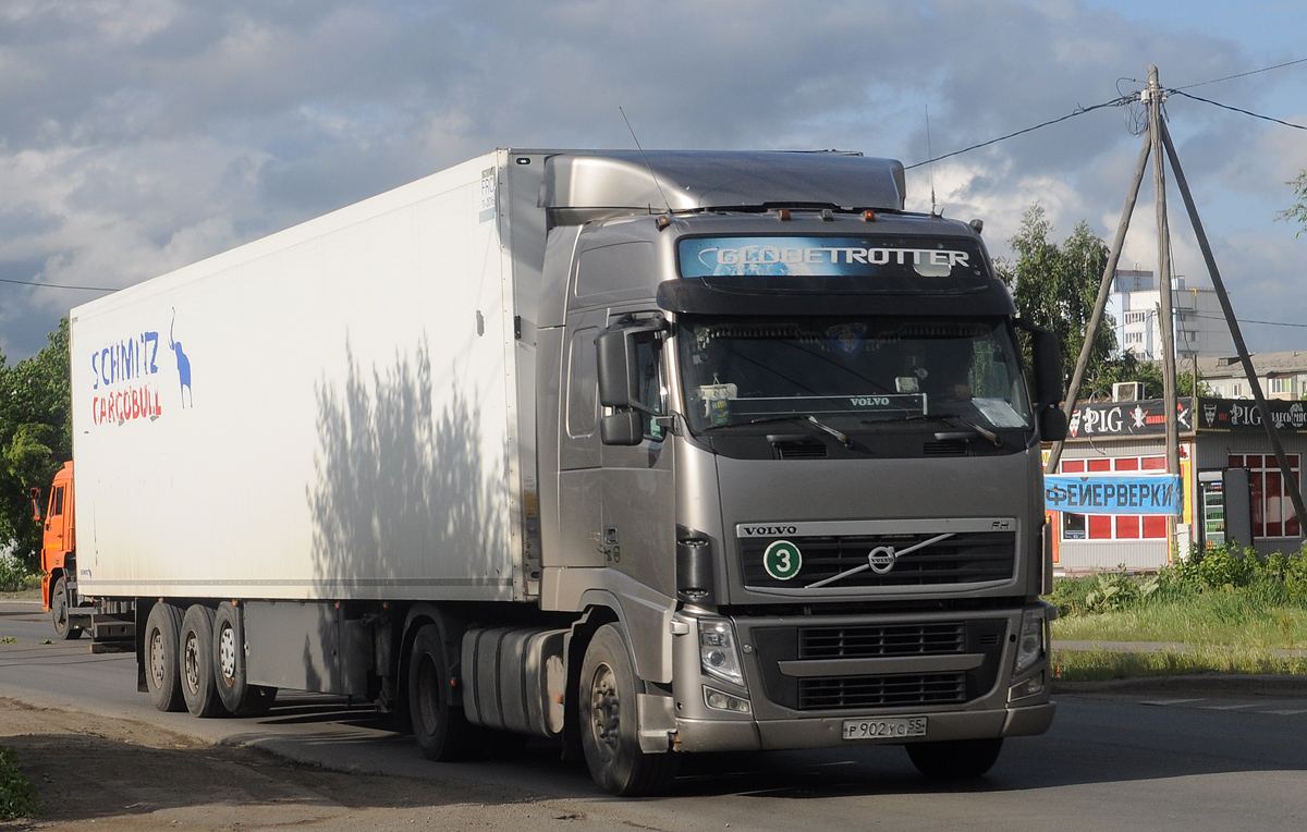 Омская область, № Р 902 УС 55 — Volvo ('2008) FH.440