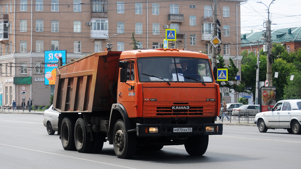 Омская область, № М 870 ВА 55 — КамАЗ-65115 [651150]