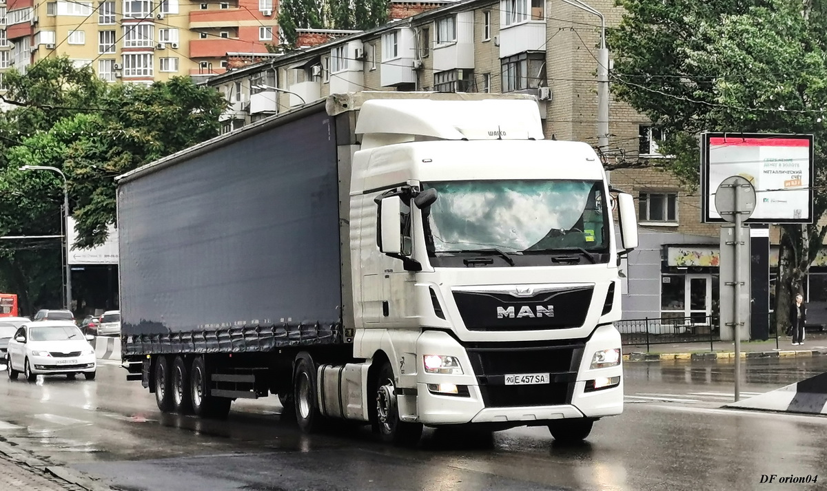 Узбекистан, № 90 E 457 SA — MAN TGX ('2012) 18.480