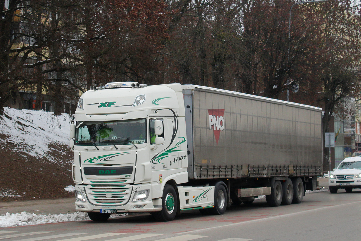 Литва, № JMS 565 — DAF XF Euro6 FT