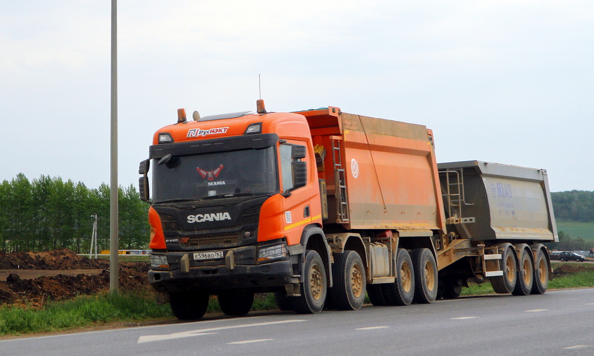 Самарская область, № Е 596 ВО 763 — Scania ('2016) P440