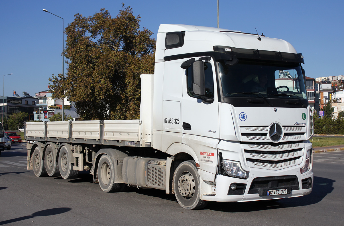 Турция, № 07 ASE 325 — Mercedes-Benz Actros ('2018) 1848