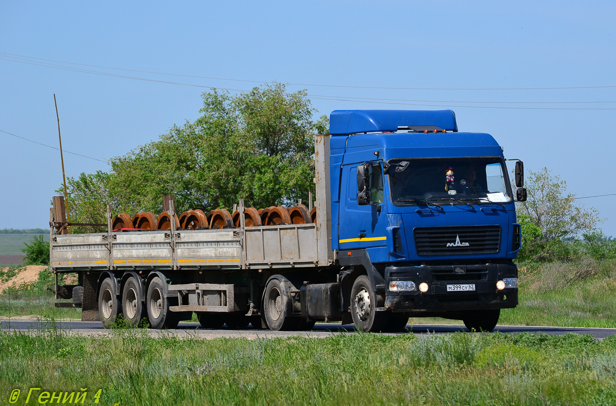 Рязанская область, № М 399 СУ 62 — МАЗ-544018