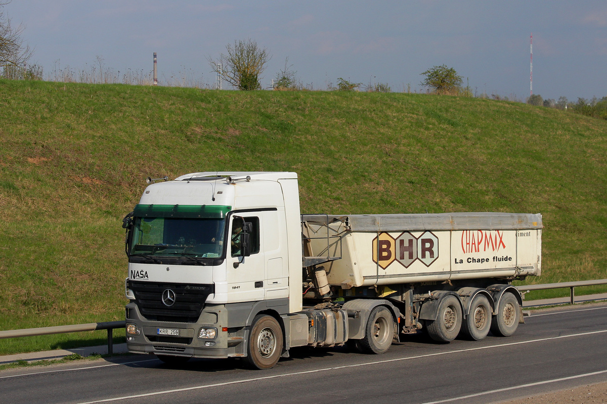 Литва, № KRR 256 — Mercedes-Benz Actros ('2003) 1841