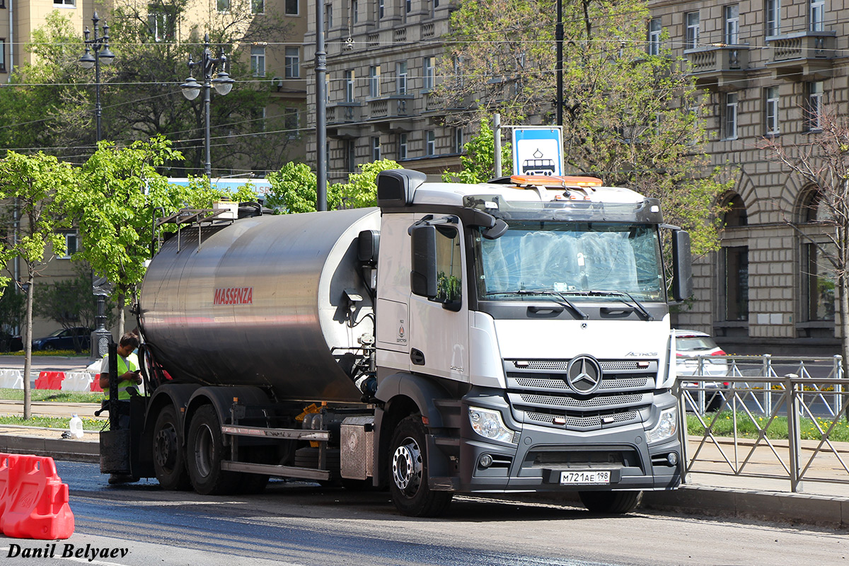 Санкт-Петербург, № М 721 АЕ 198 — Mercedes-Benz Actros '18 2545 [Z9M]