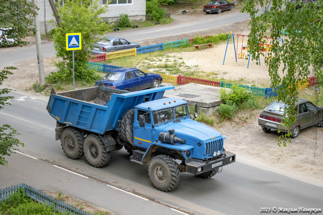 Рязанская область, № М 402 АМ 62 — Урал-55571-40