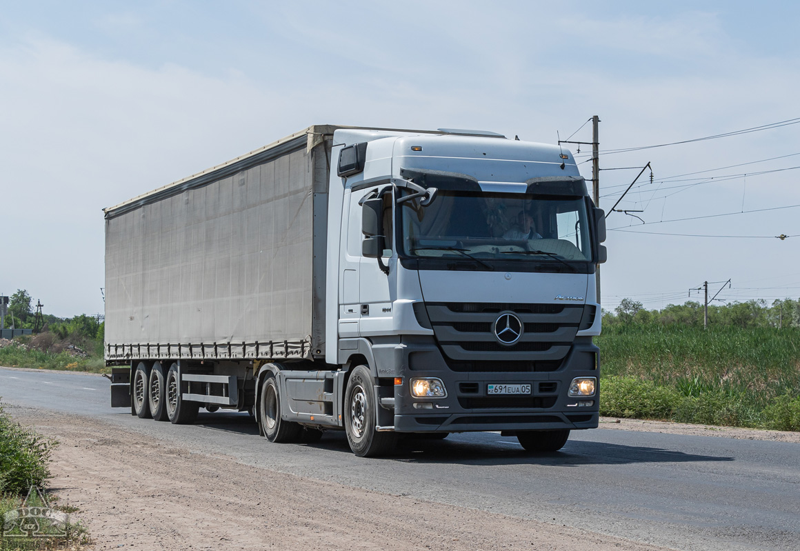 Алматинская область, № 691 EUA 05 — Mercedes-Benz Actros ('2009) 1844