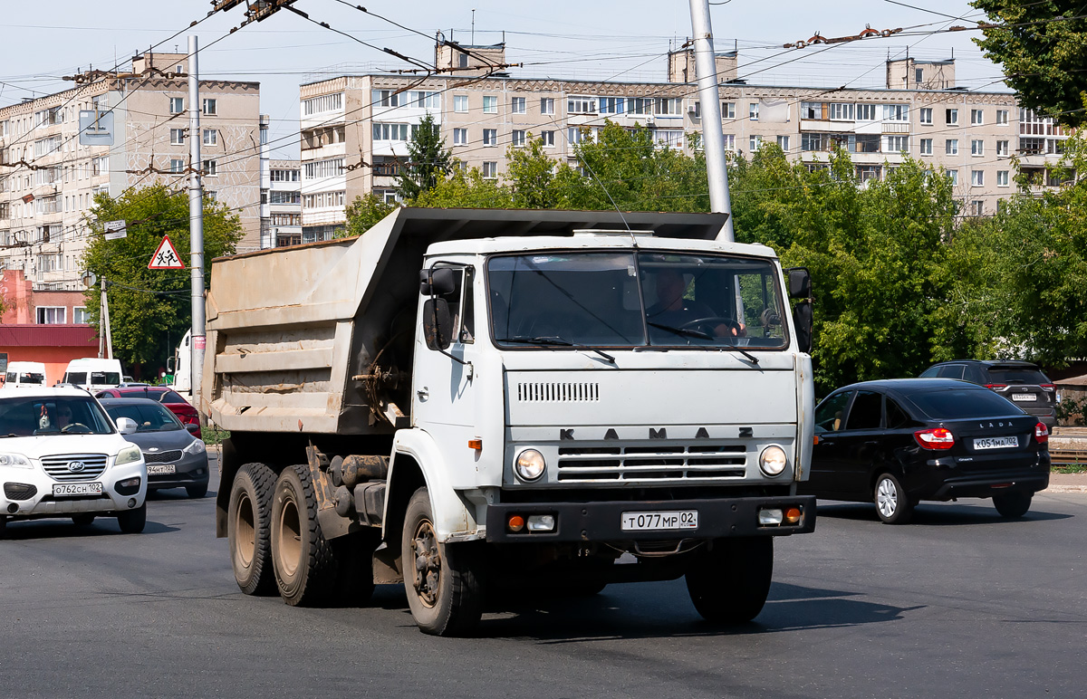 Башкортостан, № Т 077 МР 02 — КамАЗ-55111 [551110]