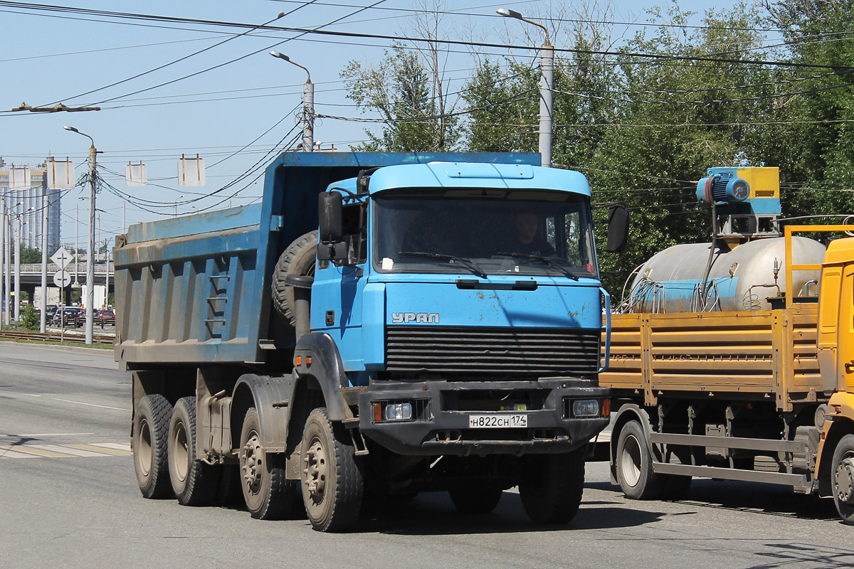 Челябинская область, № Н 822 СН 174 — Урал-6563