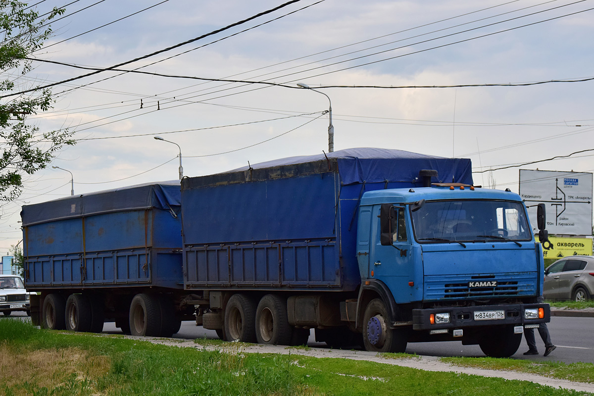 Ставропольский край, № М 834 ВР 126 — КамАЗ-53212